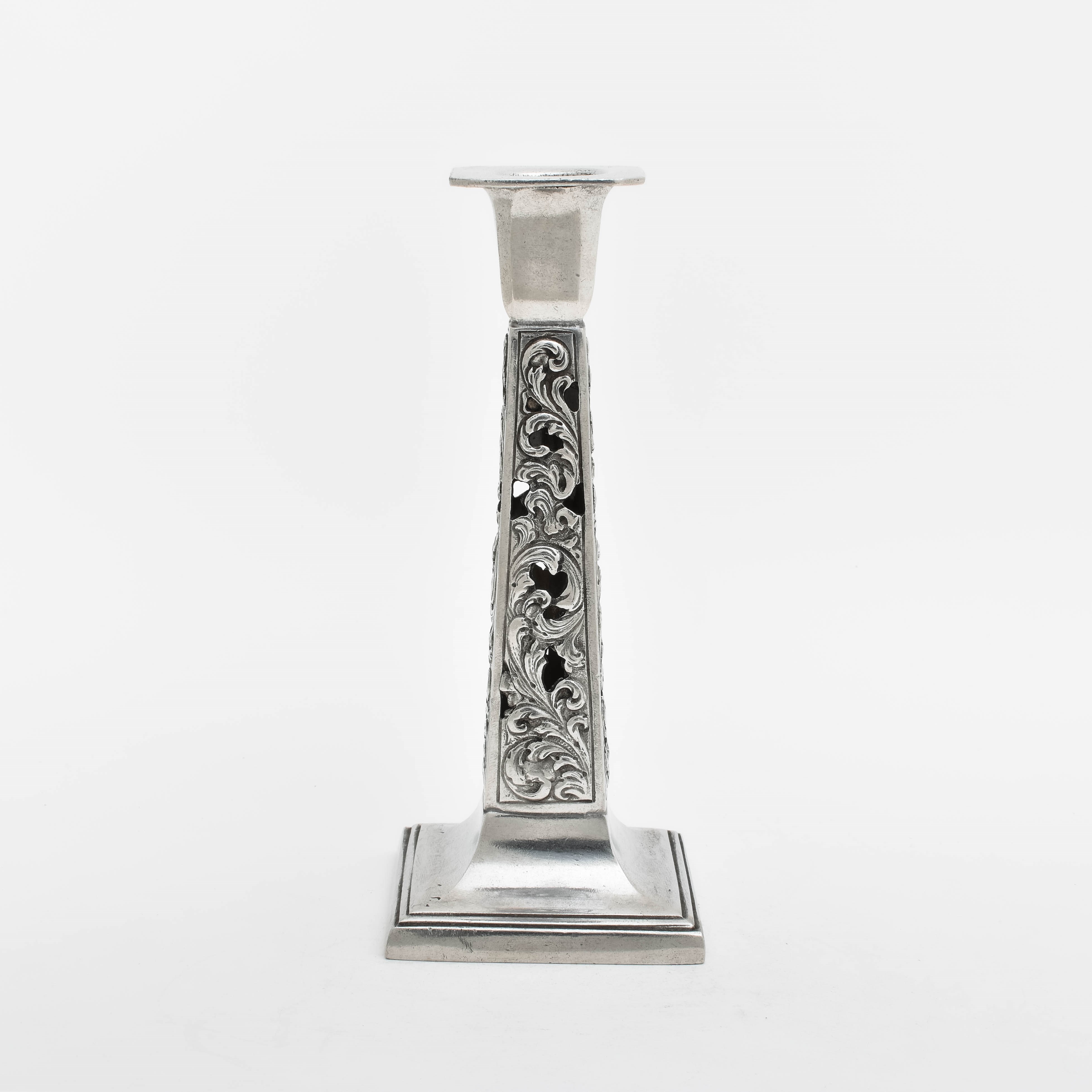 Openwork Candlestick Acanthus