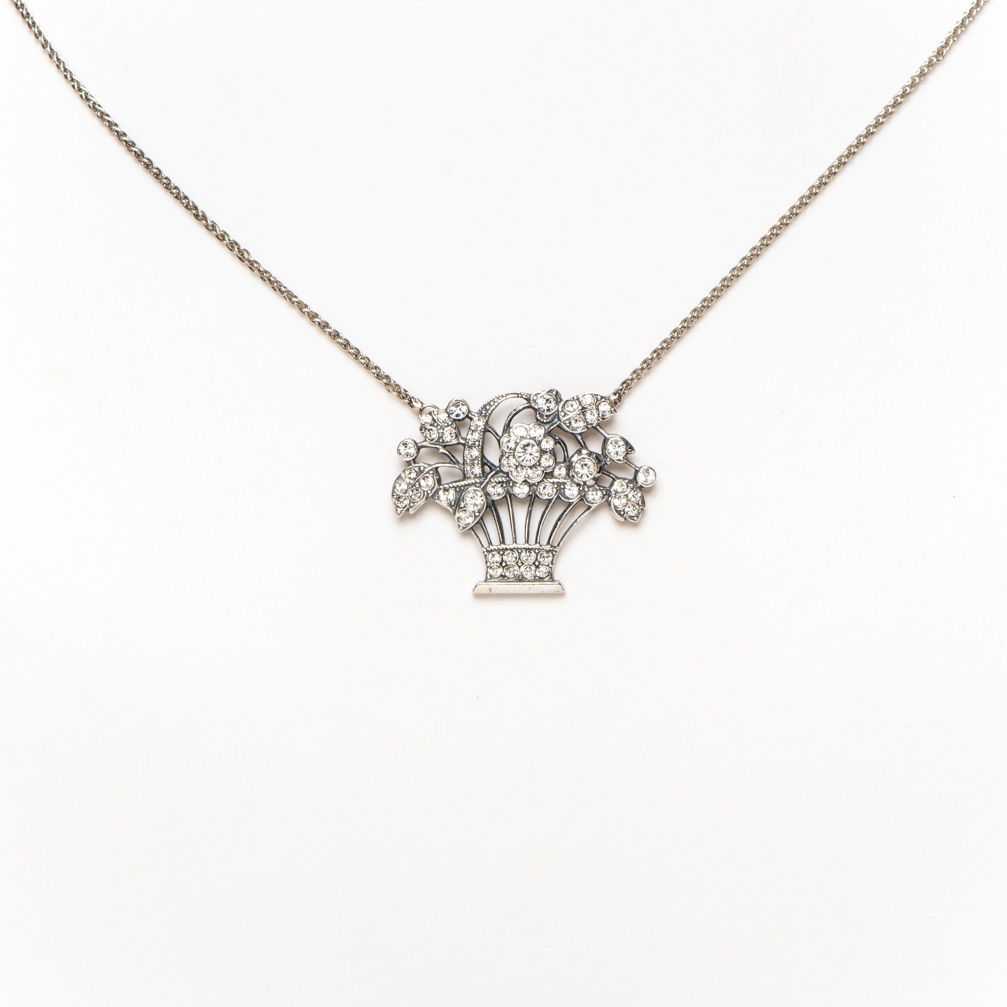 Necklace Flower Basket