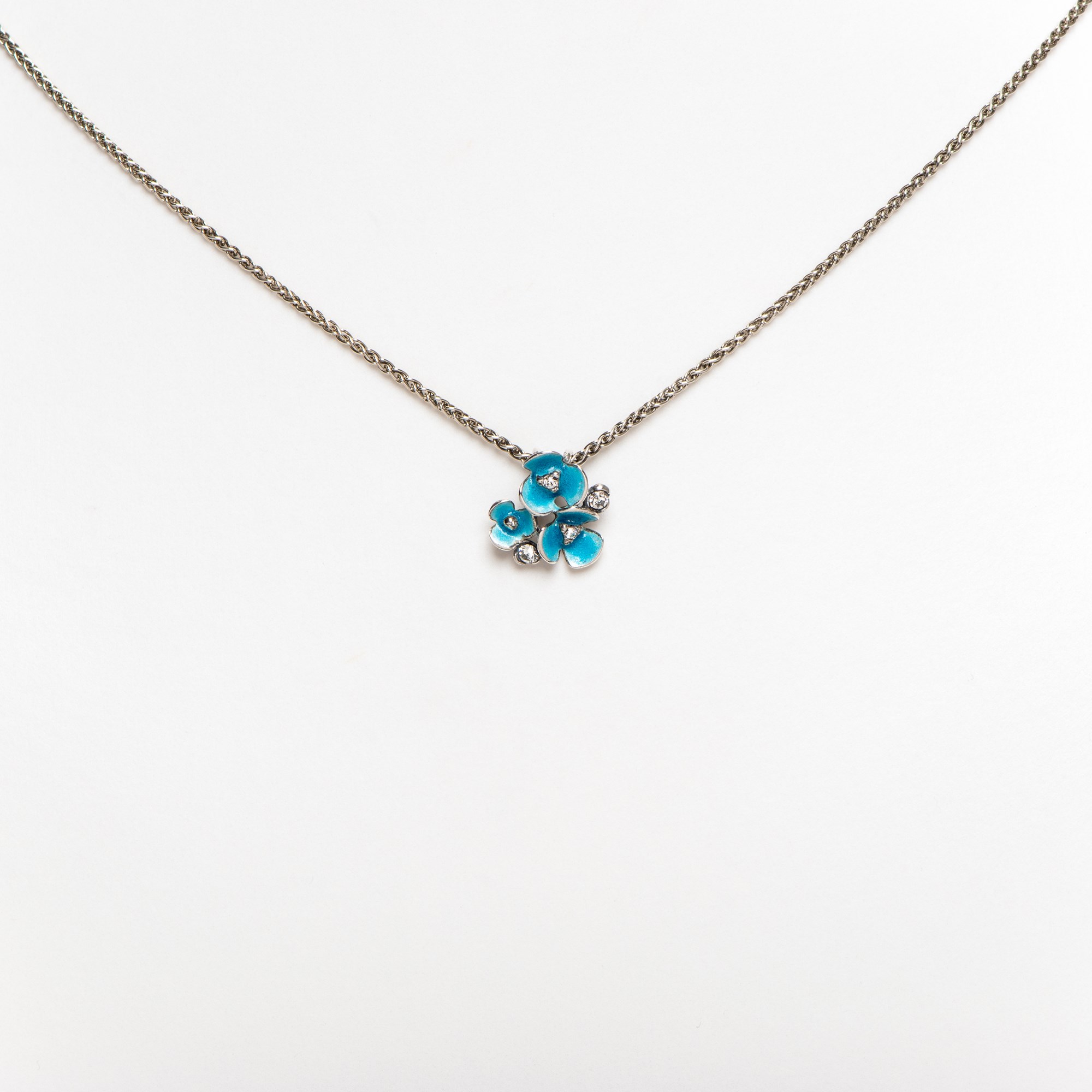 Necklace Aqua Flower