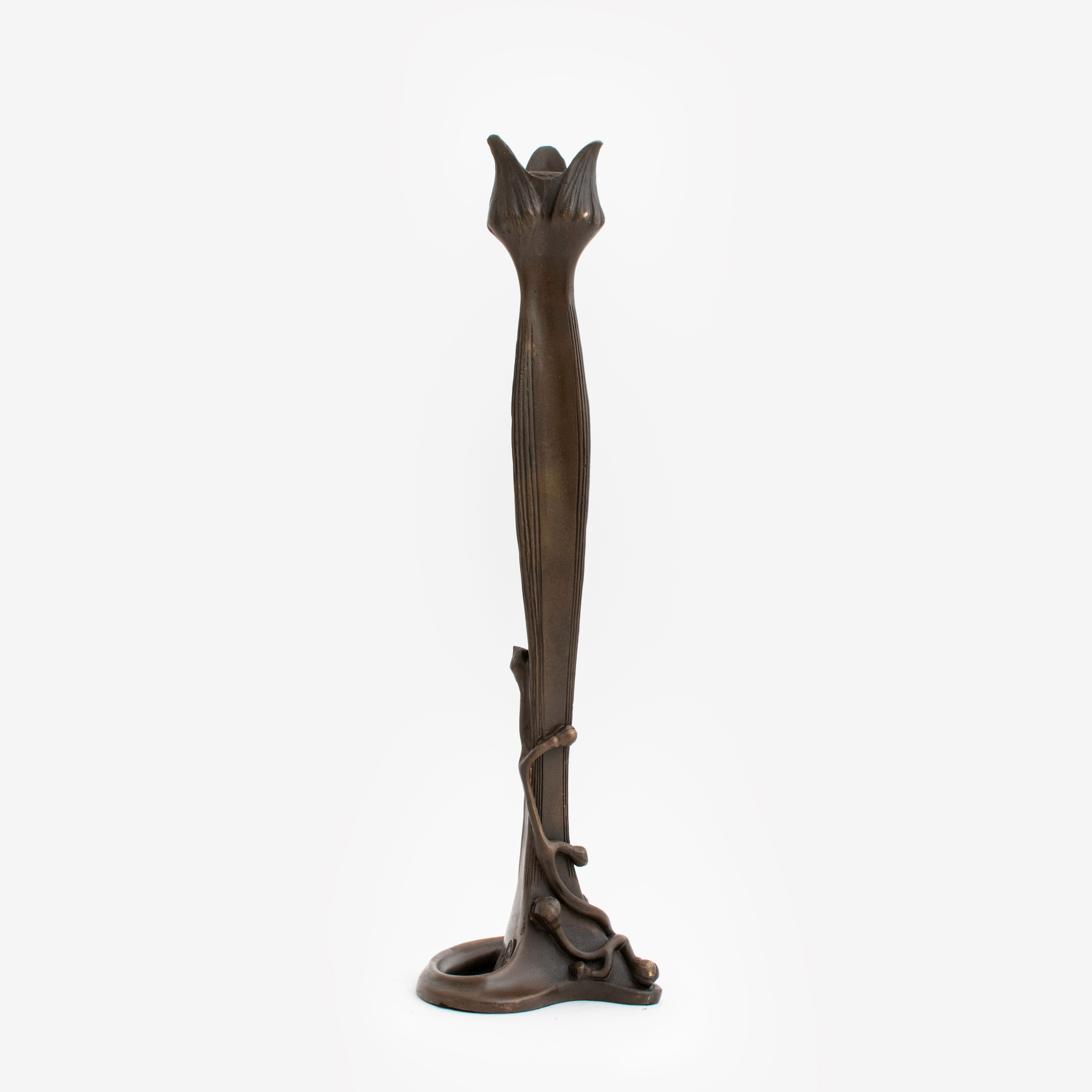 Candlestick Bronze Tulip