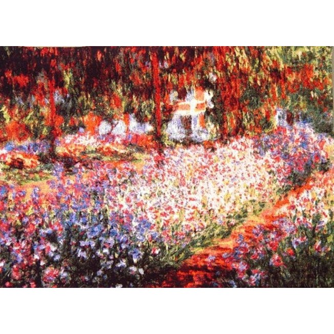 Tapestry Irises in Monet's Garden