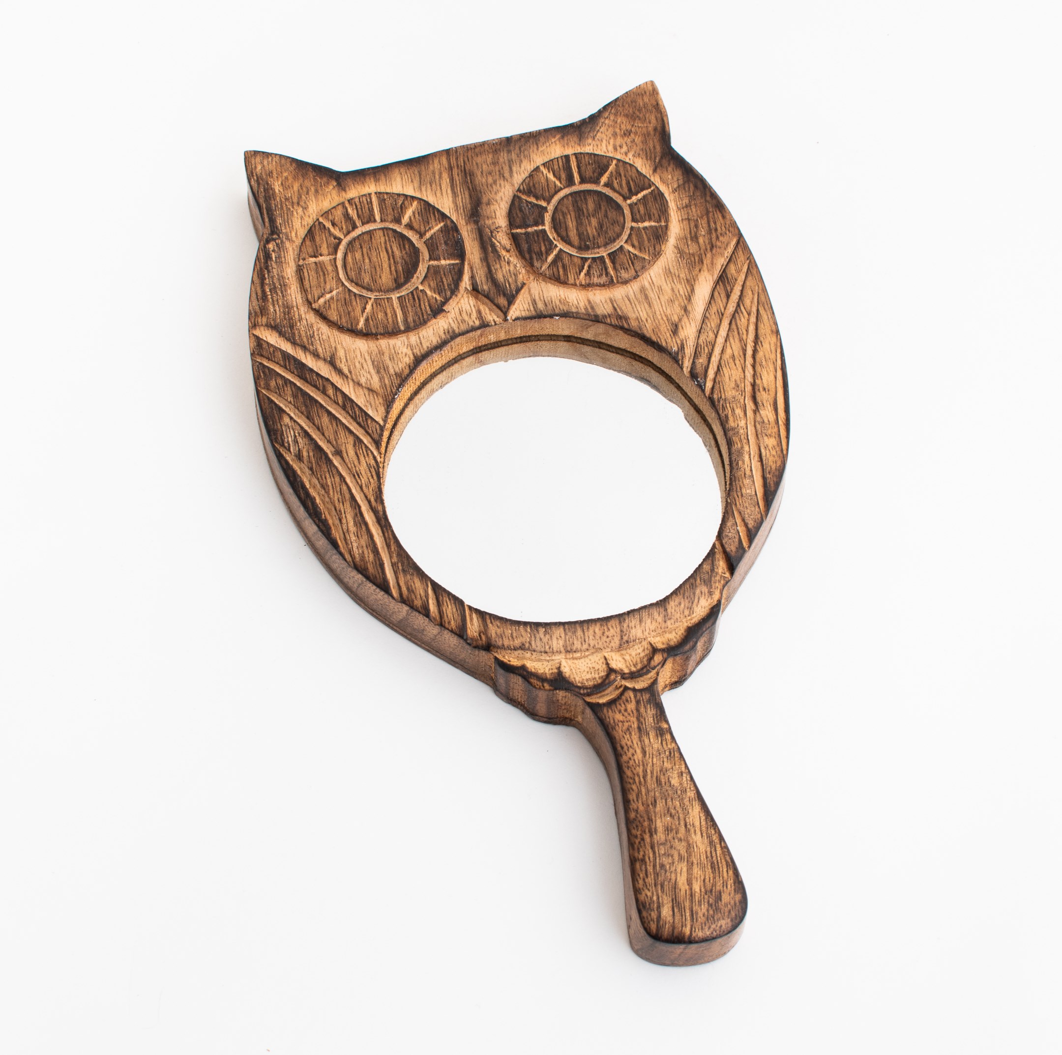 Hand Mirror Owl