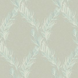 Wallpaper Feather Leaves
