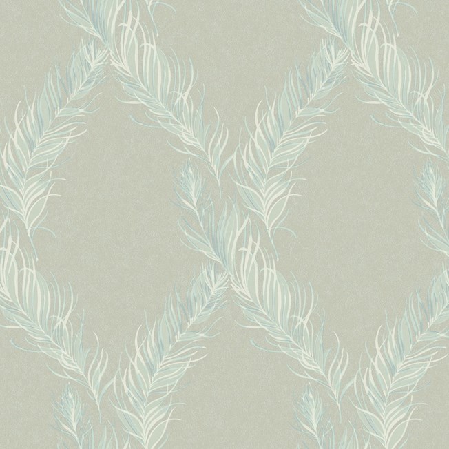 Wallpaper Feather Leaves
