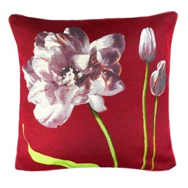 Cushion Purple Tulips