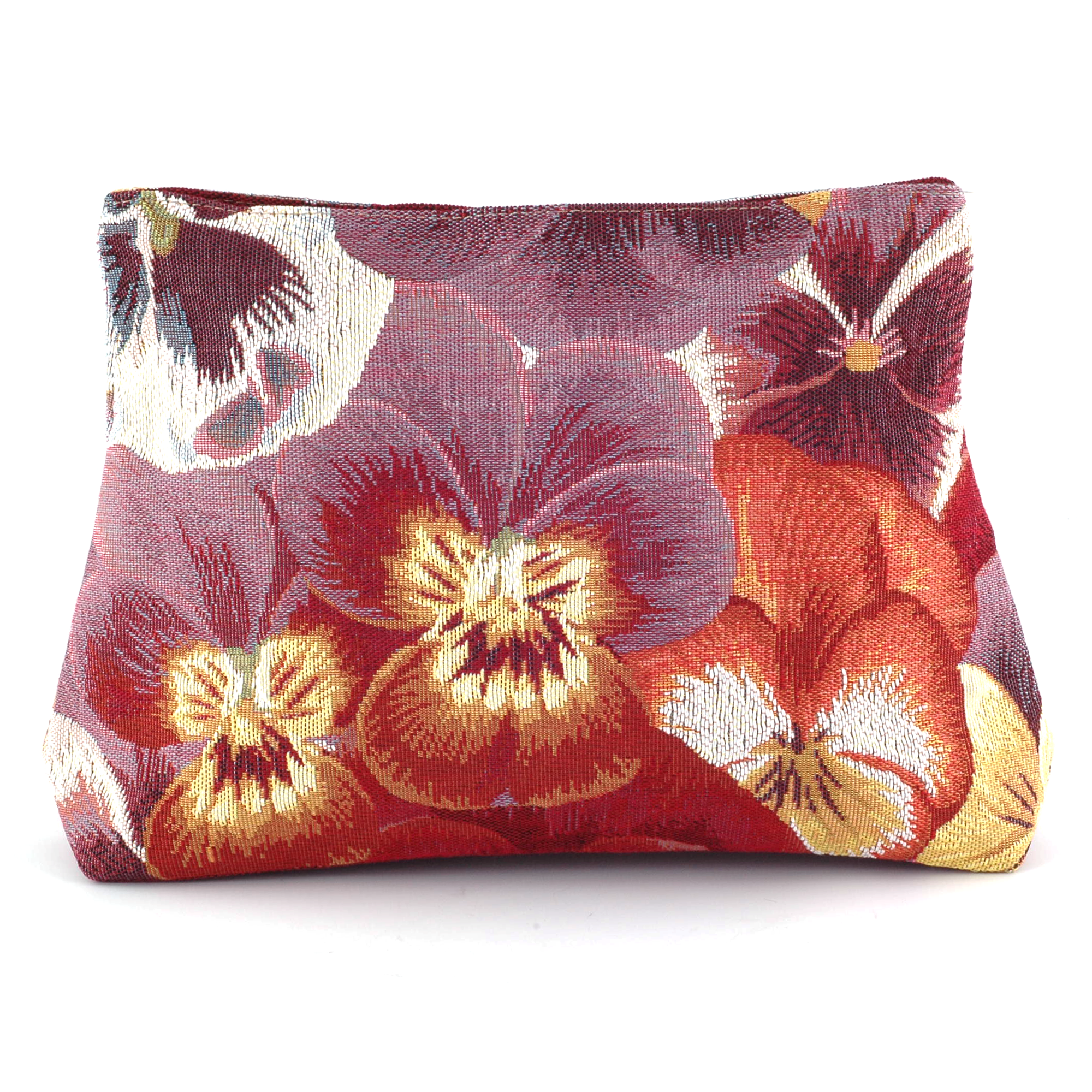 Large Toiletry Bag Pansies