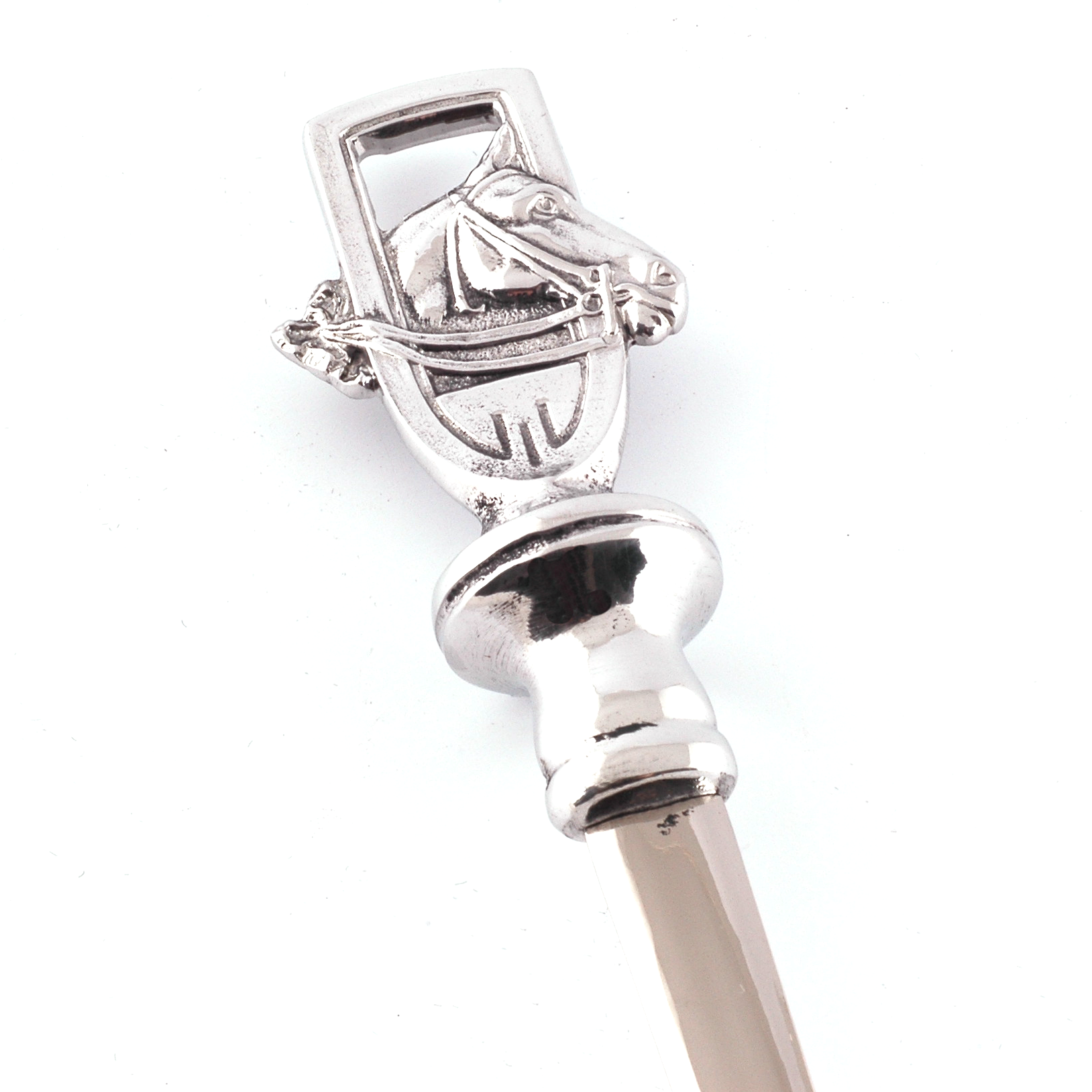 Detail Pewter Letter Opener Horse