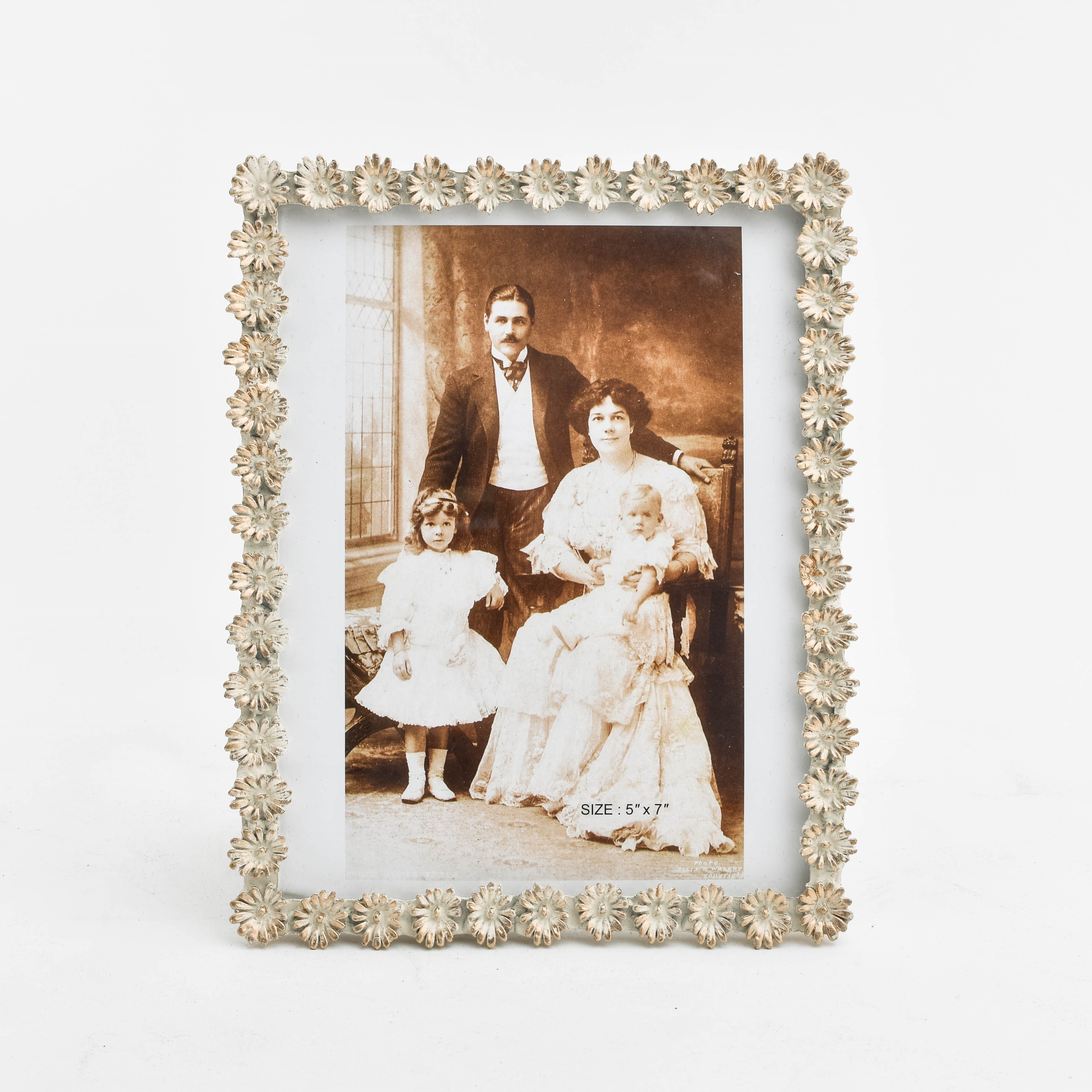 Photo Frame Daisy Cream