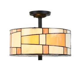 Tiffany Ceiling Lamp Roundabout