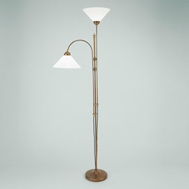 Uplighter with Reading Lamp Classy