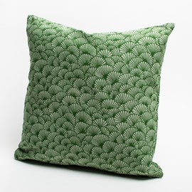 Cushion Elegant Ginkgo | Green