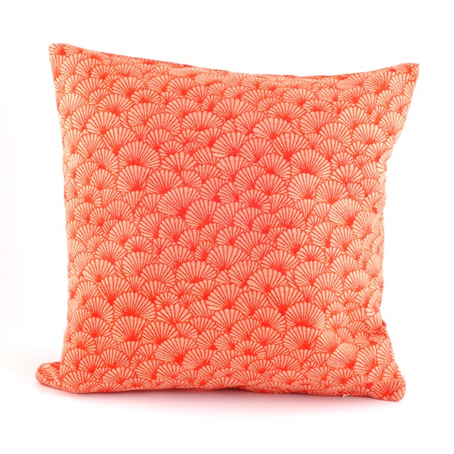 Cushion Elegant Ginkgo | Orange