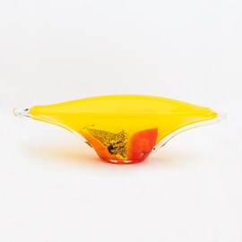 Glass Bowl/ Object Yellow