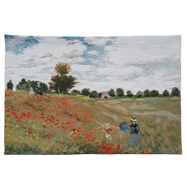 Tapestry Monet Poppies