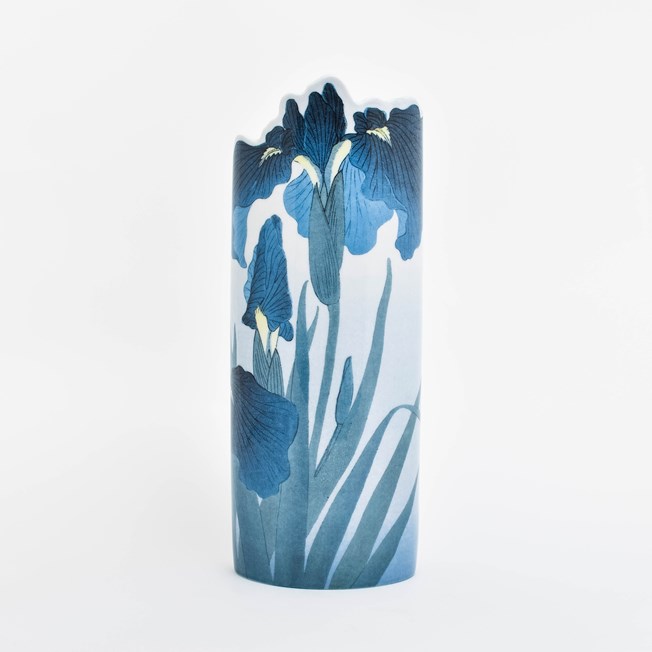Vase Koson 'Blue Irises'