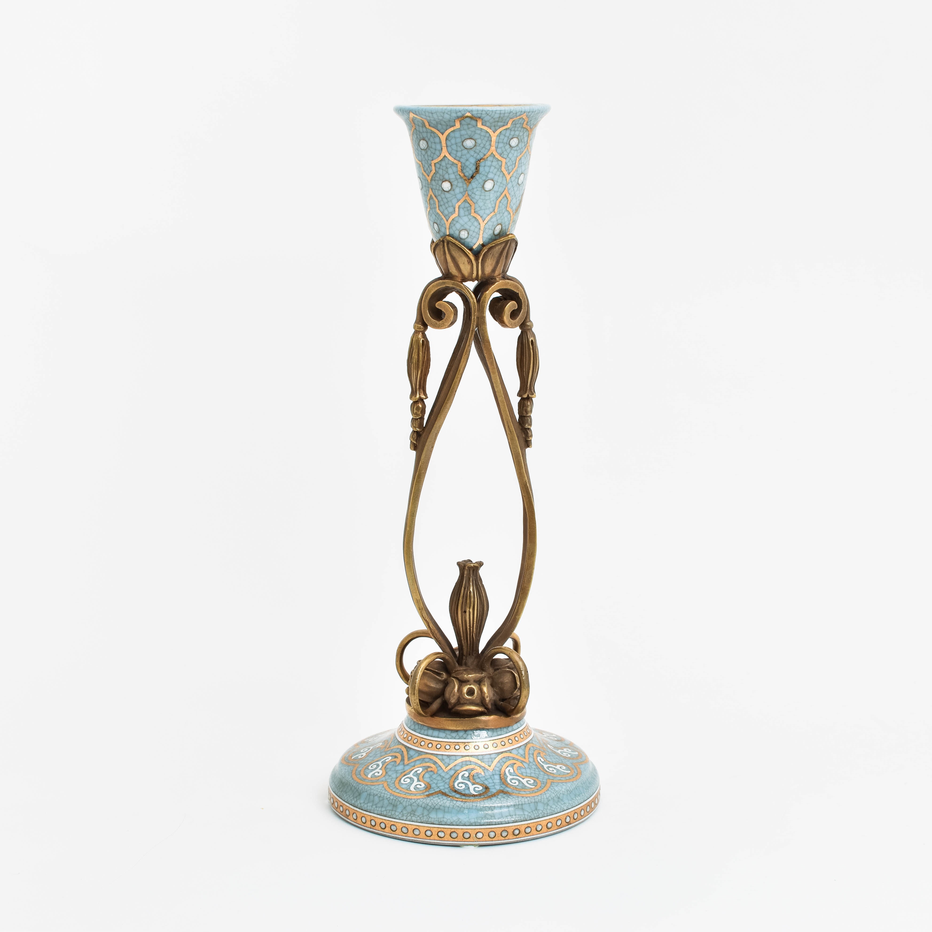 Art Nouveau Candlestick Supper