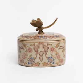 Porcelain box Libelle