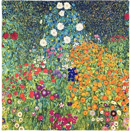 Wall Tapestry Klimt Flower Garden