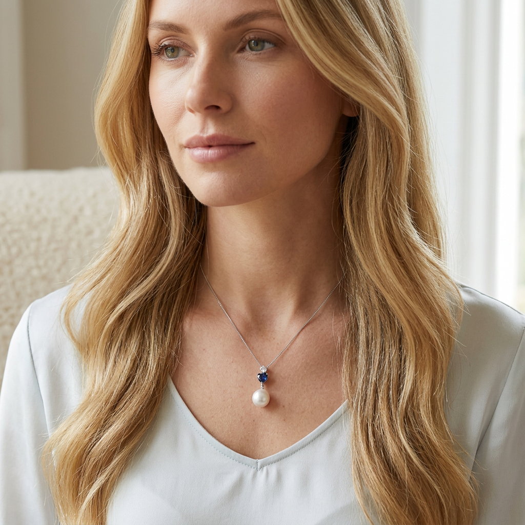Necklace Blue