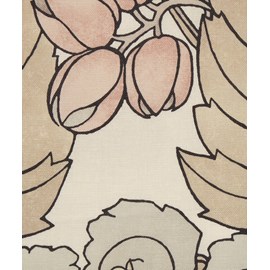 Fleur de printemps Linen Furniture/Curtain Fabric