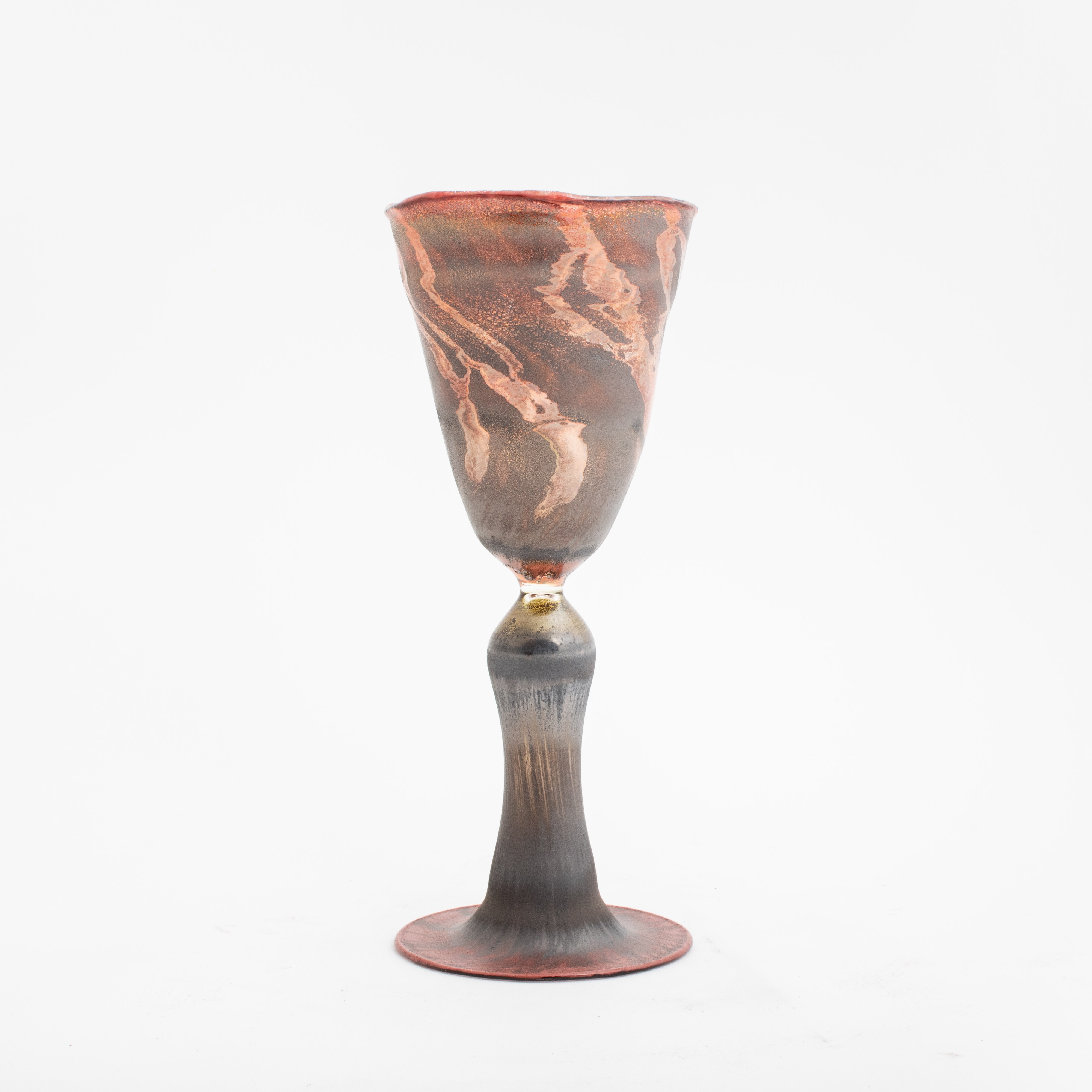 Art Nouveau Glass Fire