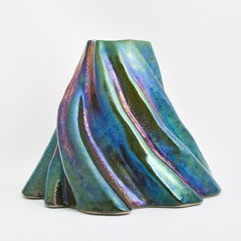 Ceramic vase Twist