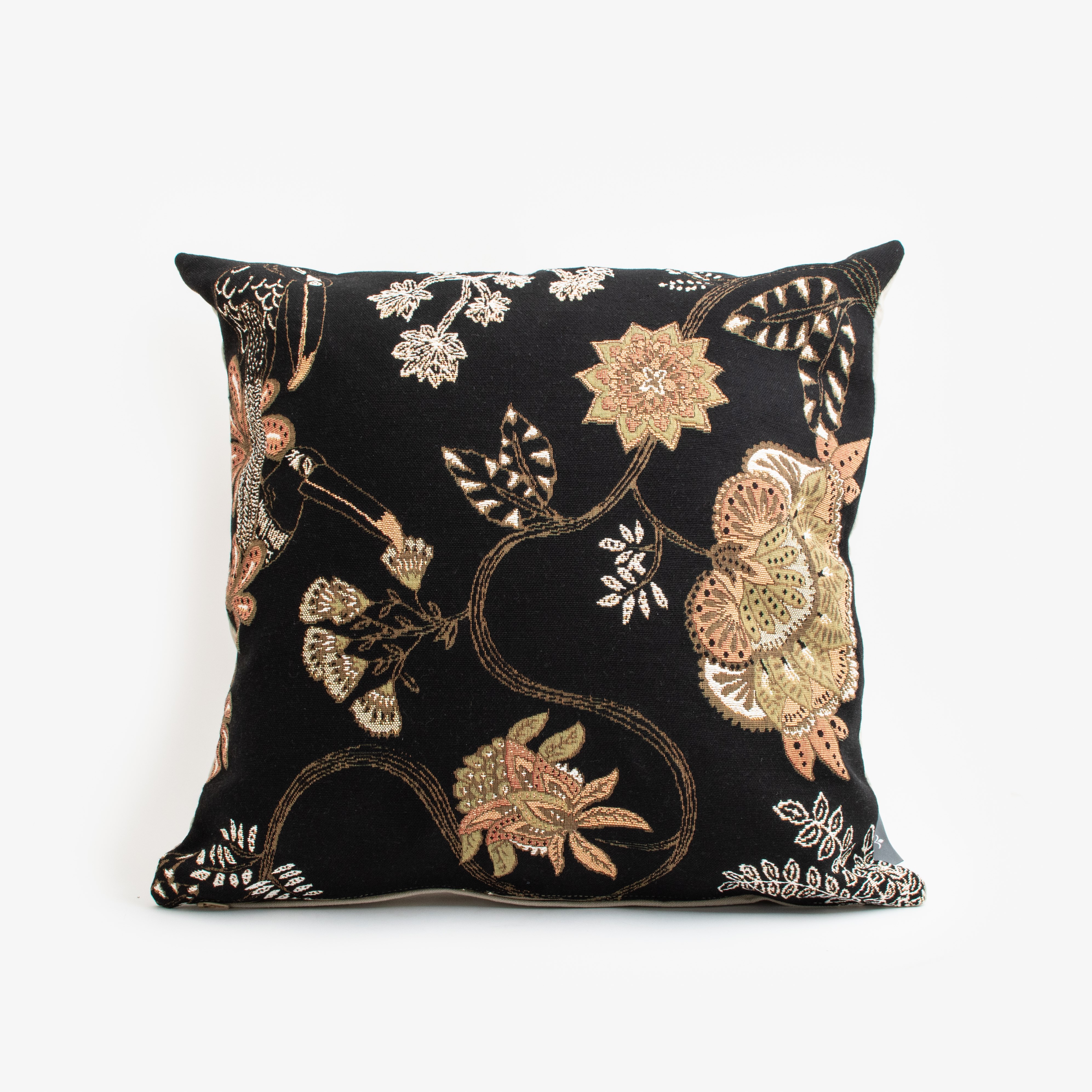 Cushion Black Toucan