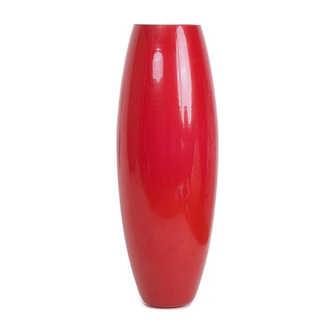 Red glass shade wall lamp Ton sur Ton