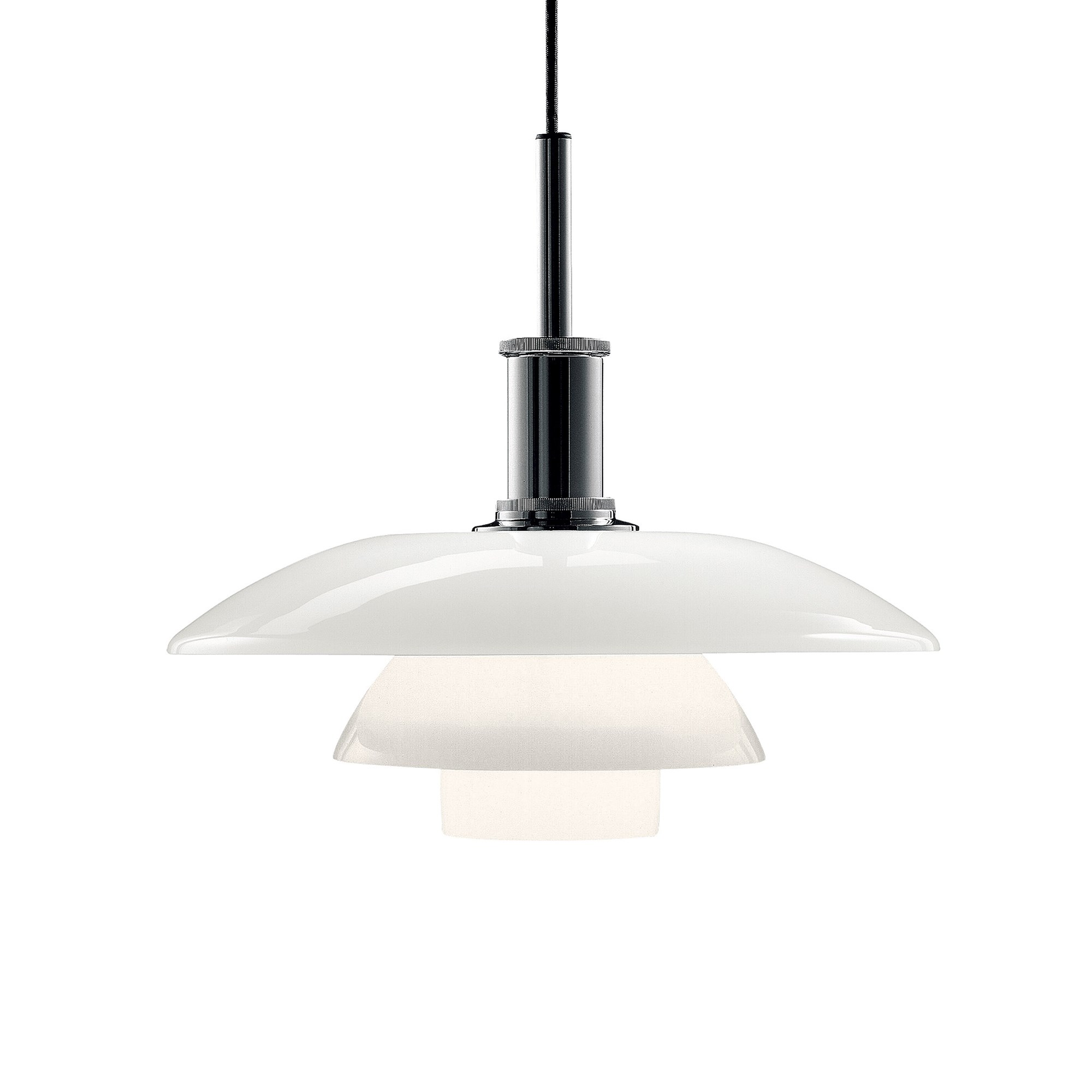 Louis Poulsen PH 4½-4 Glas Hanging Lamp