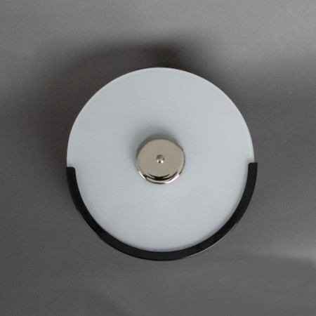 Staircase Lamp Circle Black