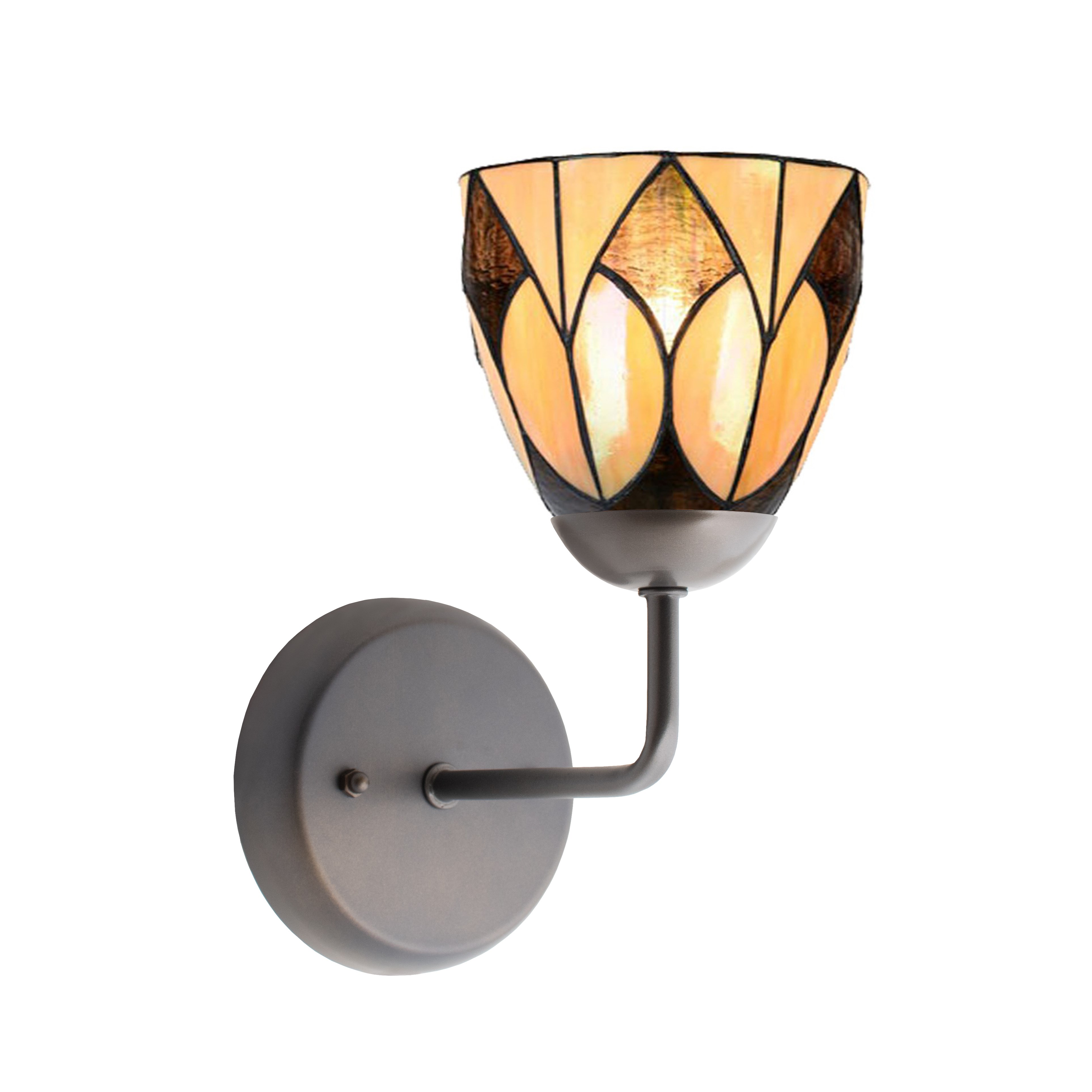 Tiffany Wall fixture with Parabola small