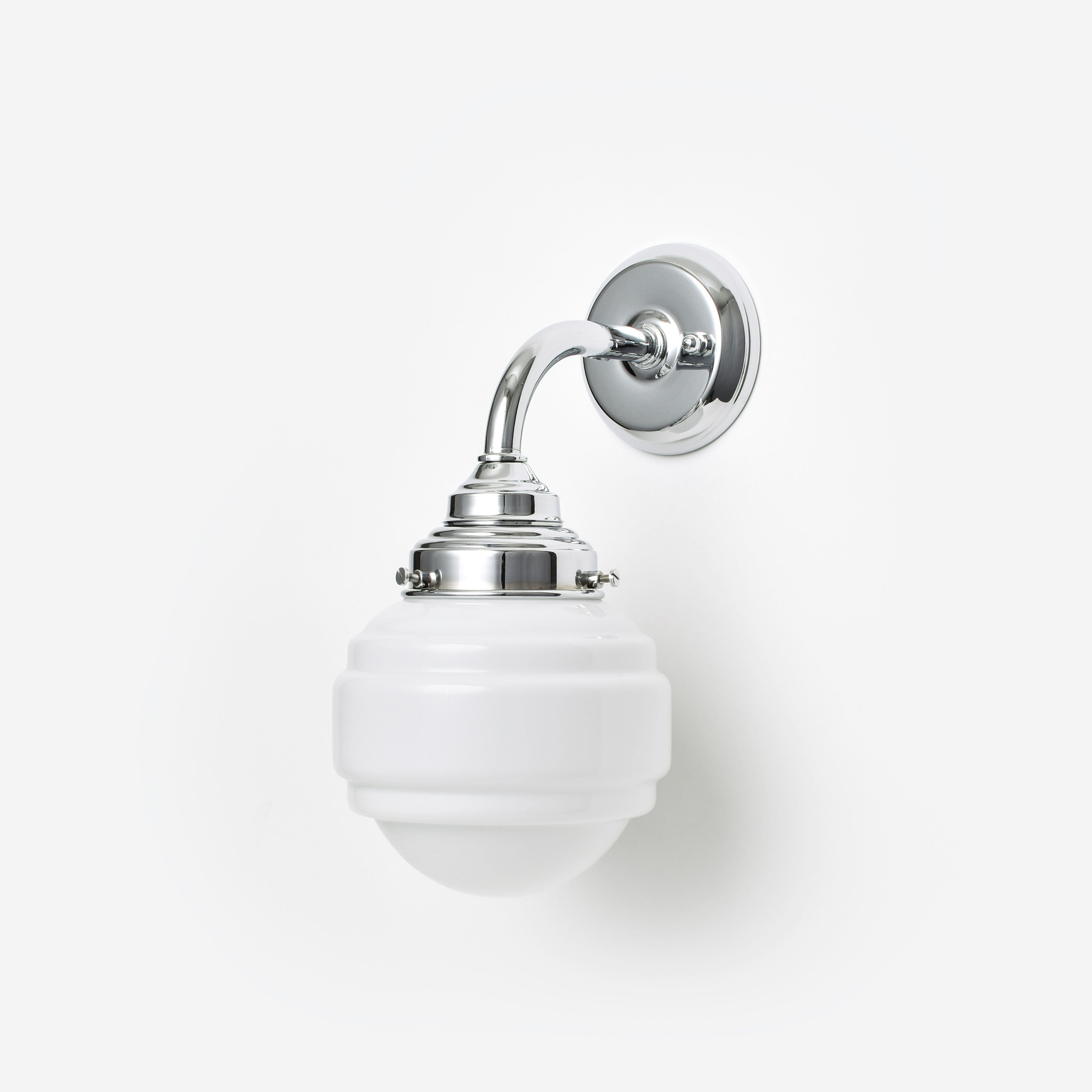 Wall Lamp Polkadot Curve Chrome