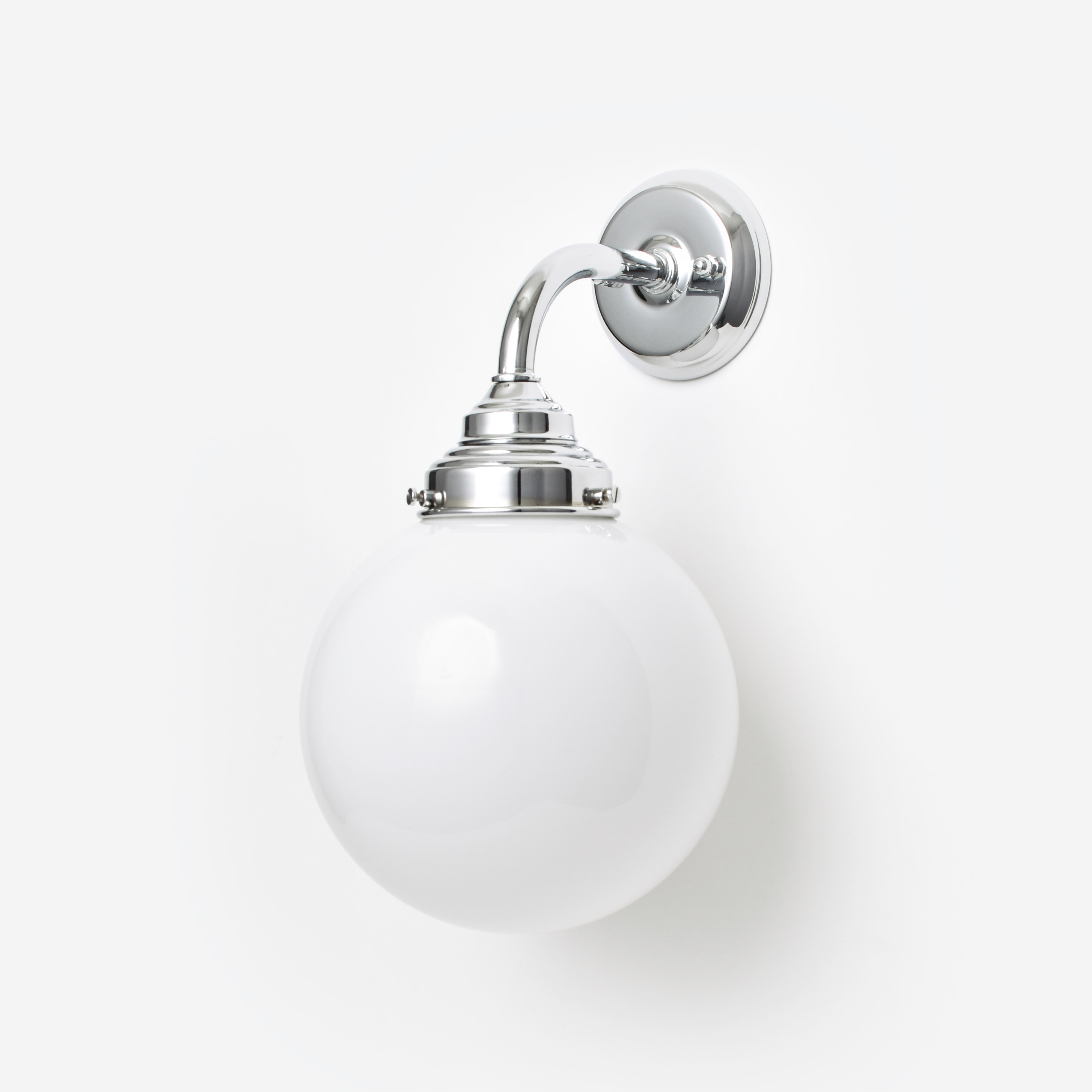 Wall Lamp Bol Ø 20 Curve Chrome