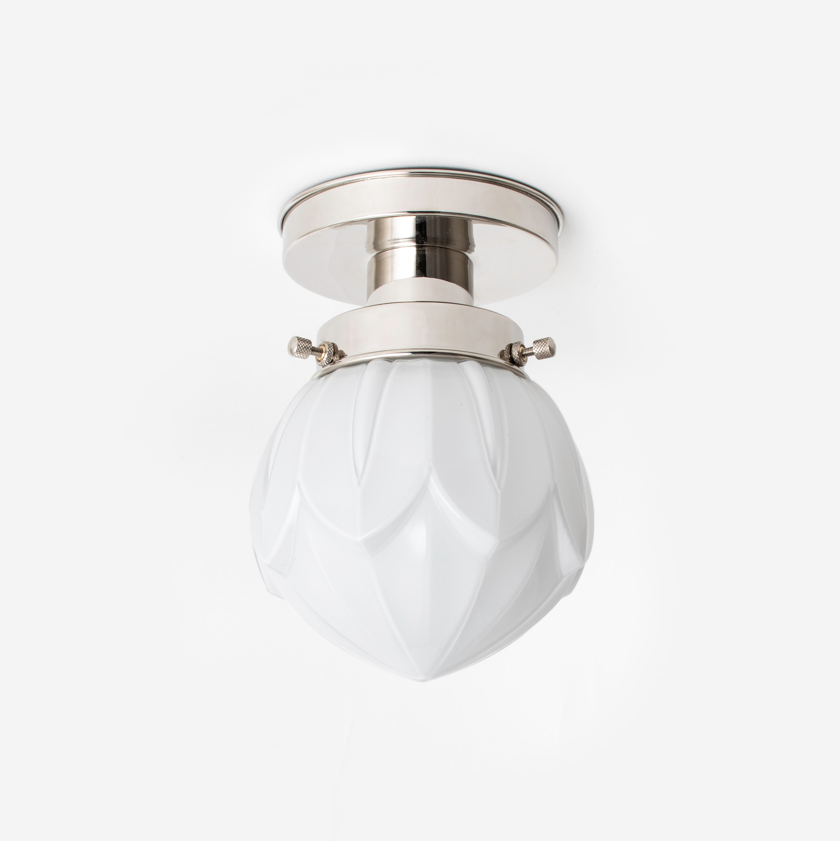 Ceiling Lamp Lotus 20's Nickel (COMING SOON)