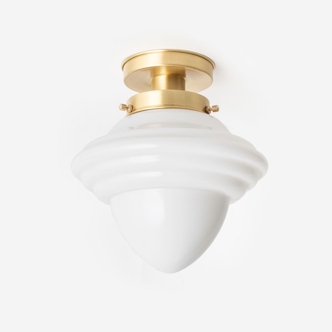 Ceiling Lamp Acorn Medium 20's Brass