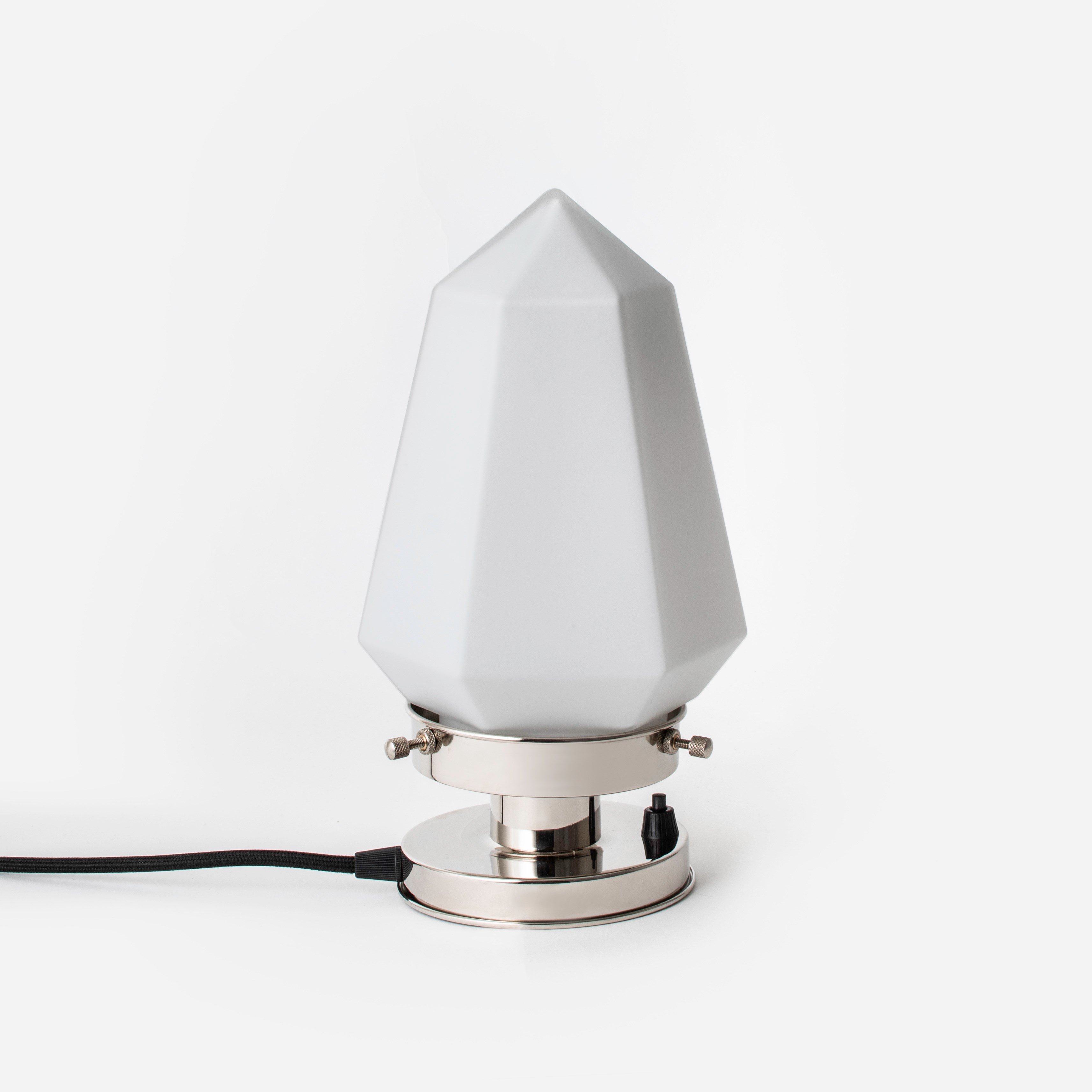 Table Lamp Brilliant 20's Nickel