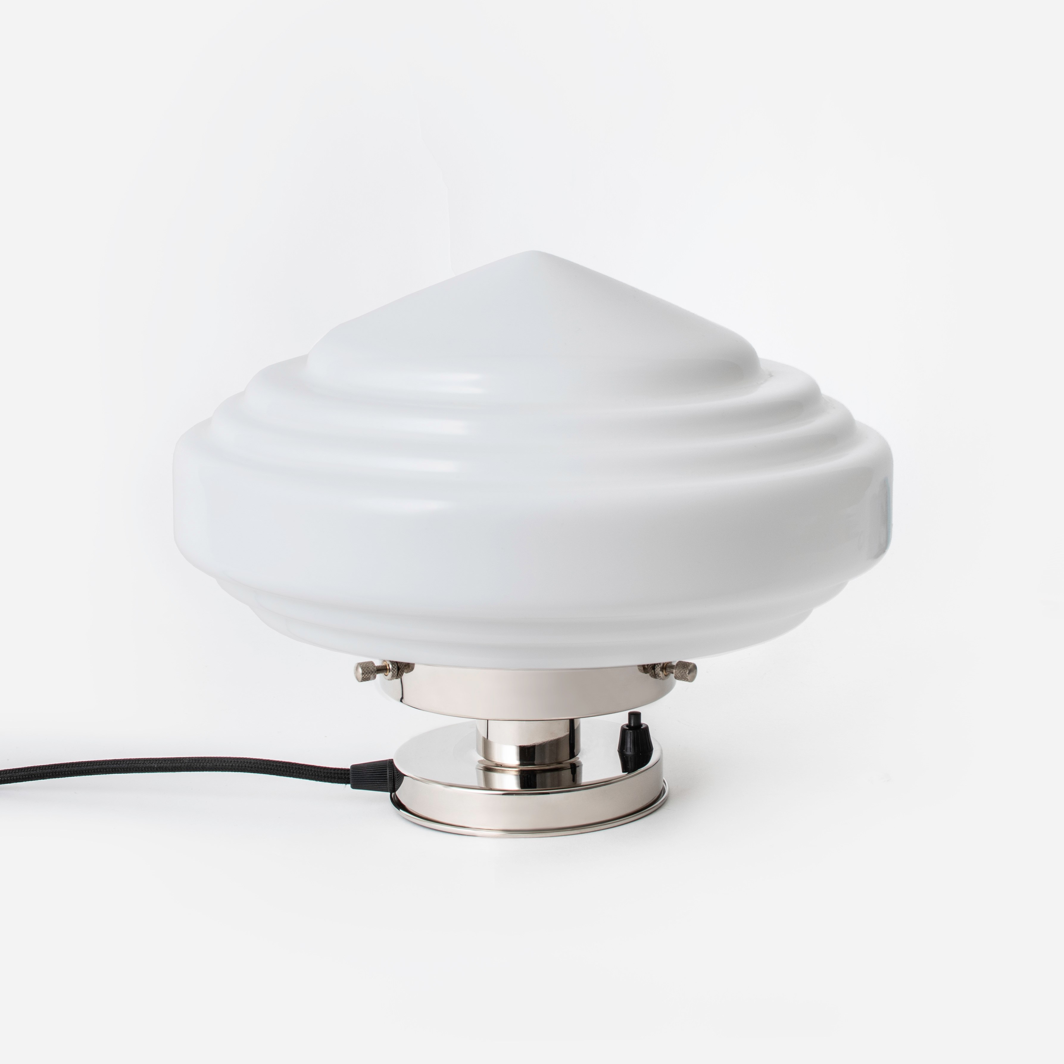 Table lamp Deco Punt 20's Nickel