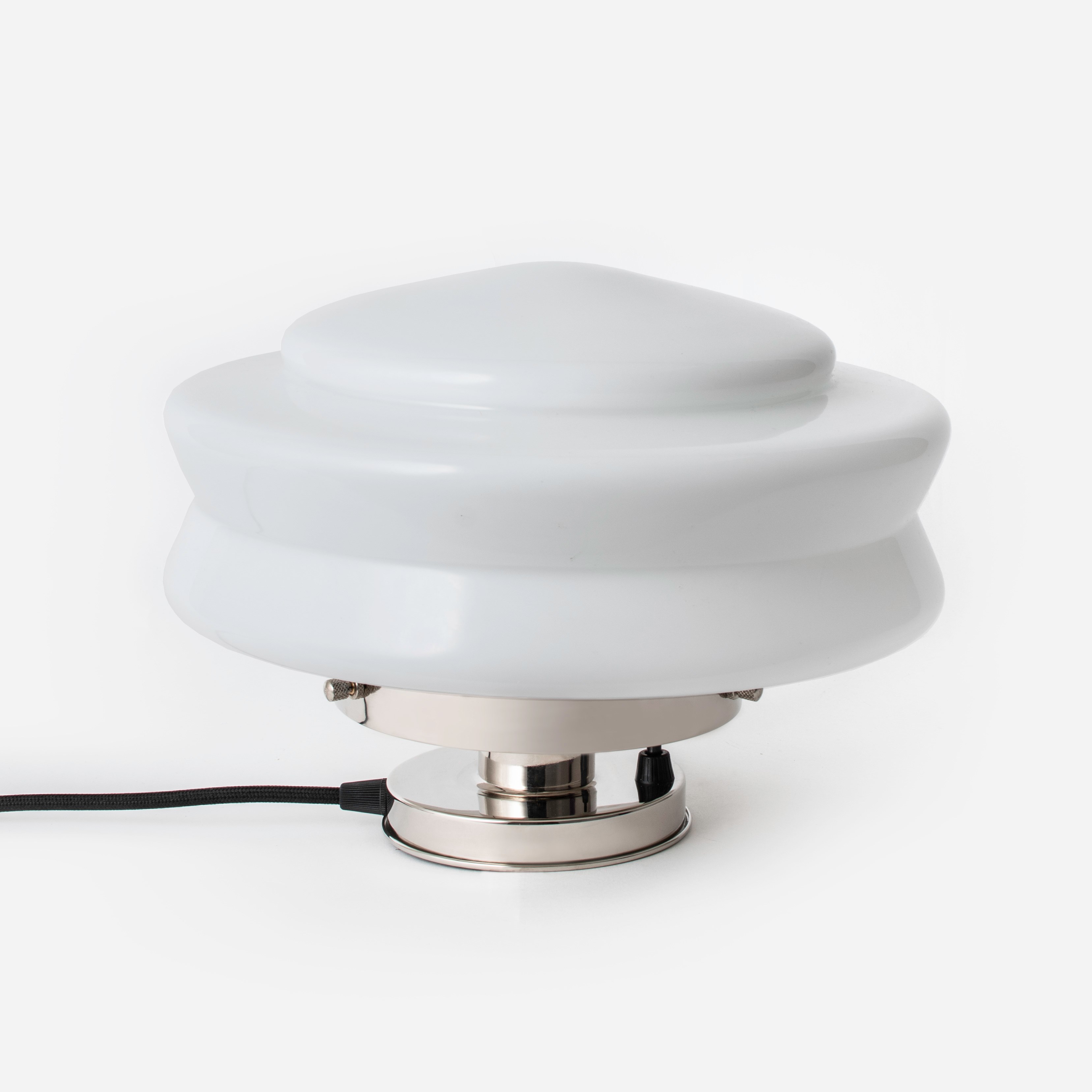 Table Lamp Grote Tol 20's Nickel