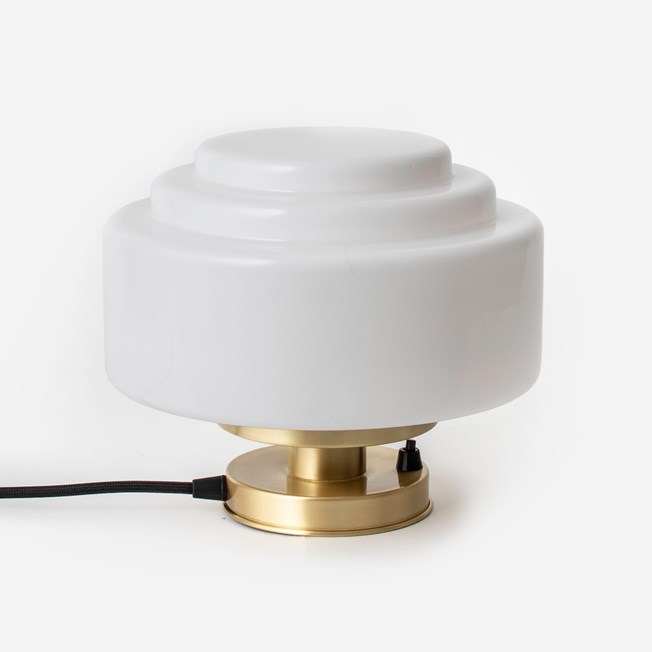 Table Lamp Stepped Ø 25 20's Brass