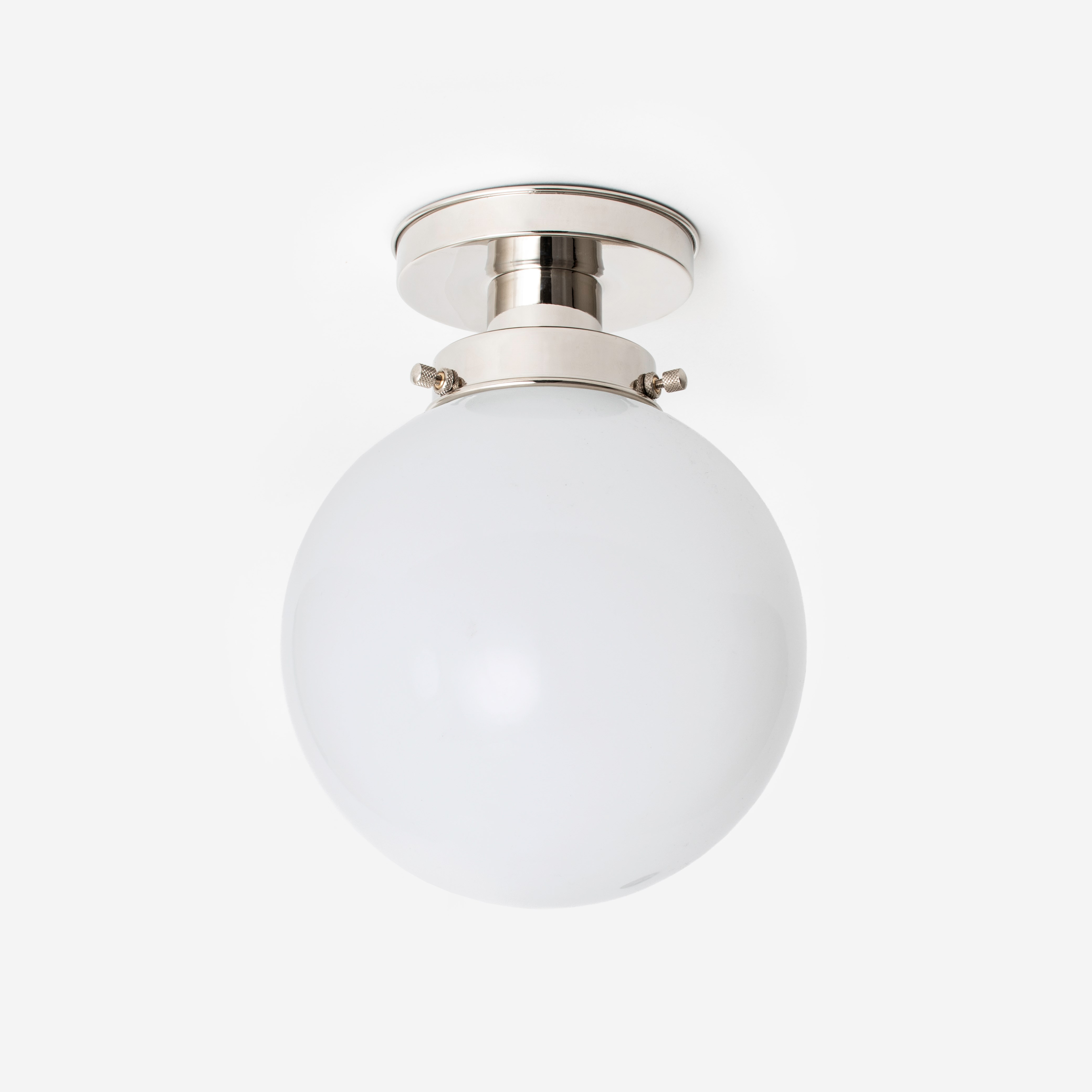 Ceiling Lamp Globe Ø 20 20's Nickel