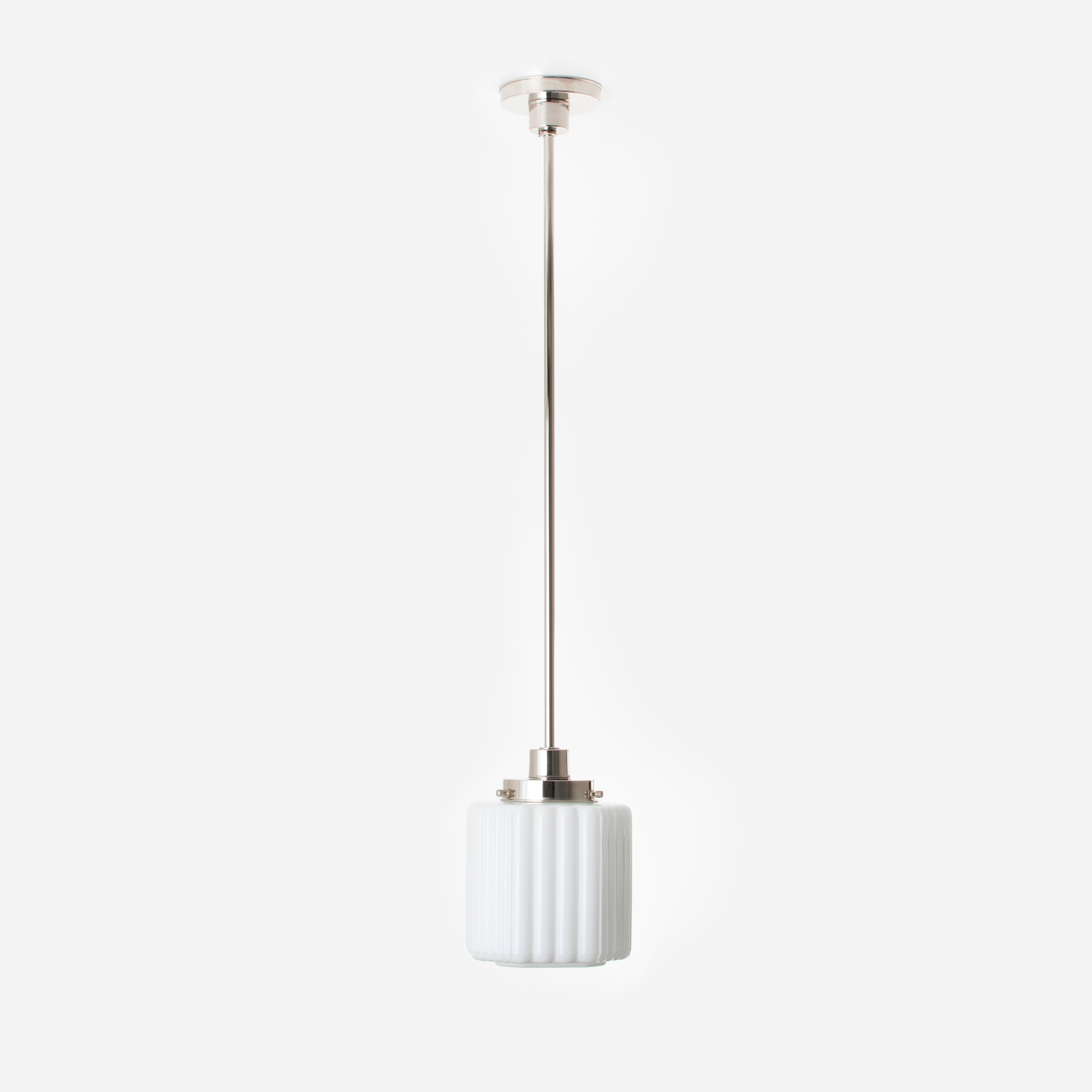 Pendant Lamp Thalia 20's Nickel