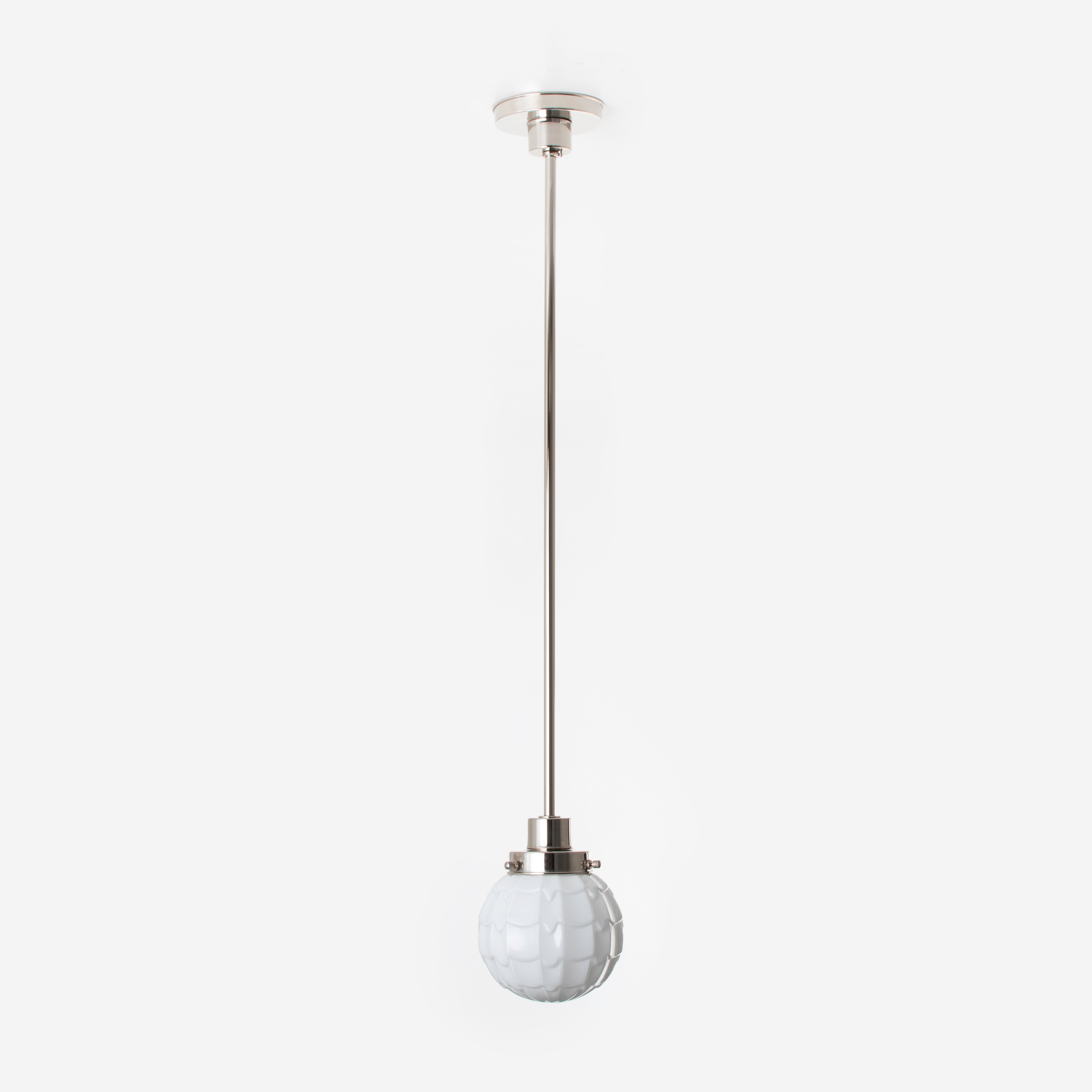 Pendant Lamp Artichoke 20's Nickel