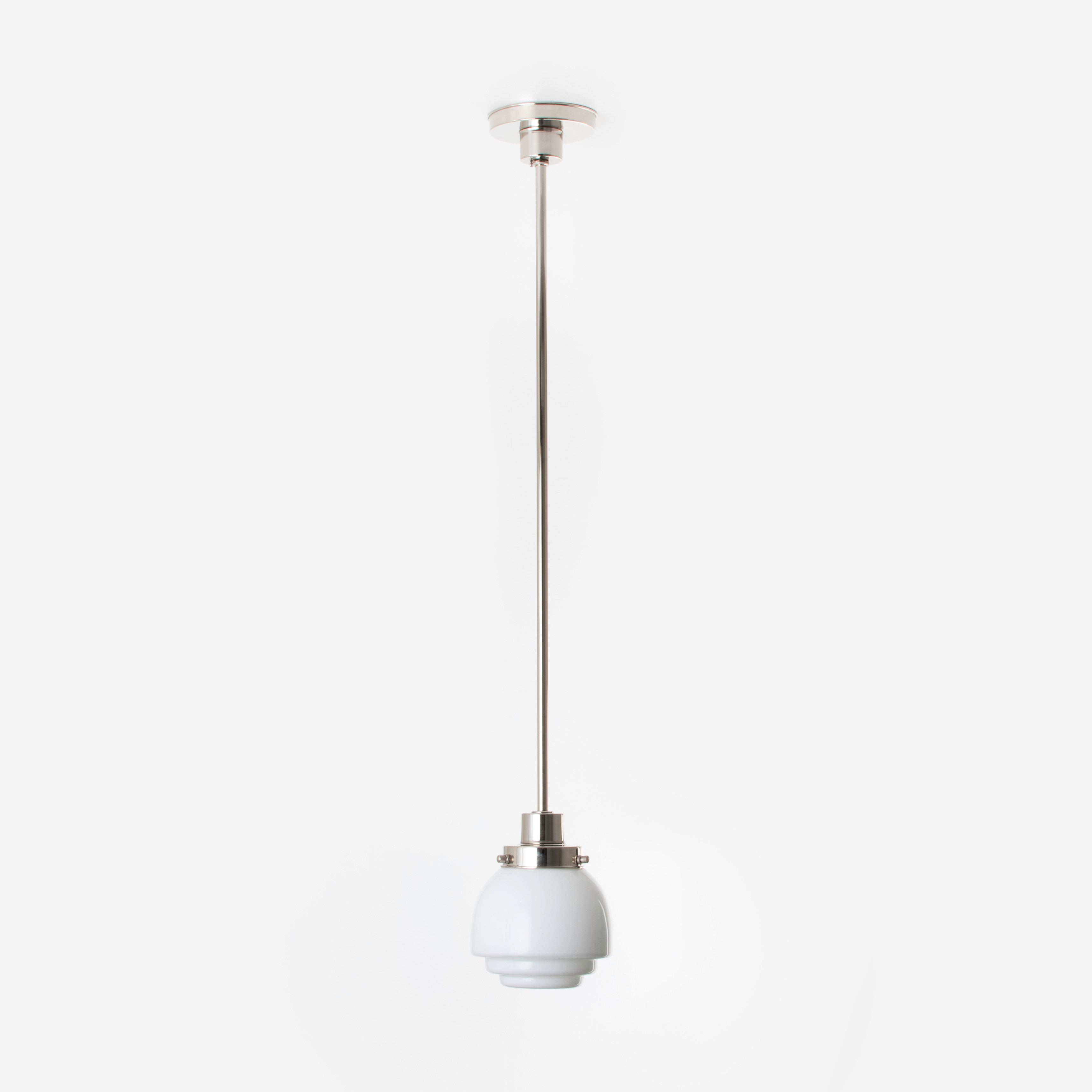 Pendant Lamp Gispen Vlak 20's Nickel