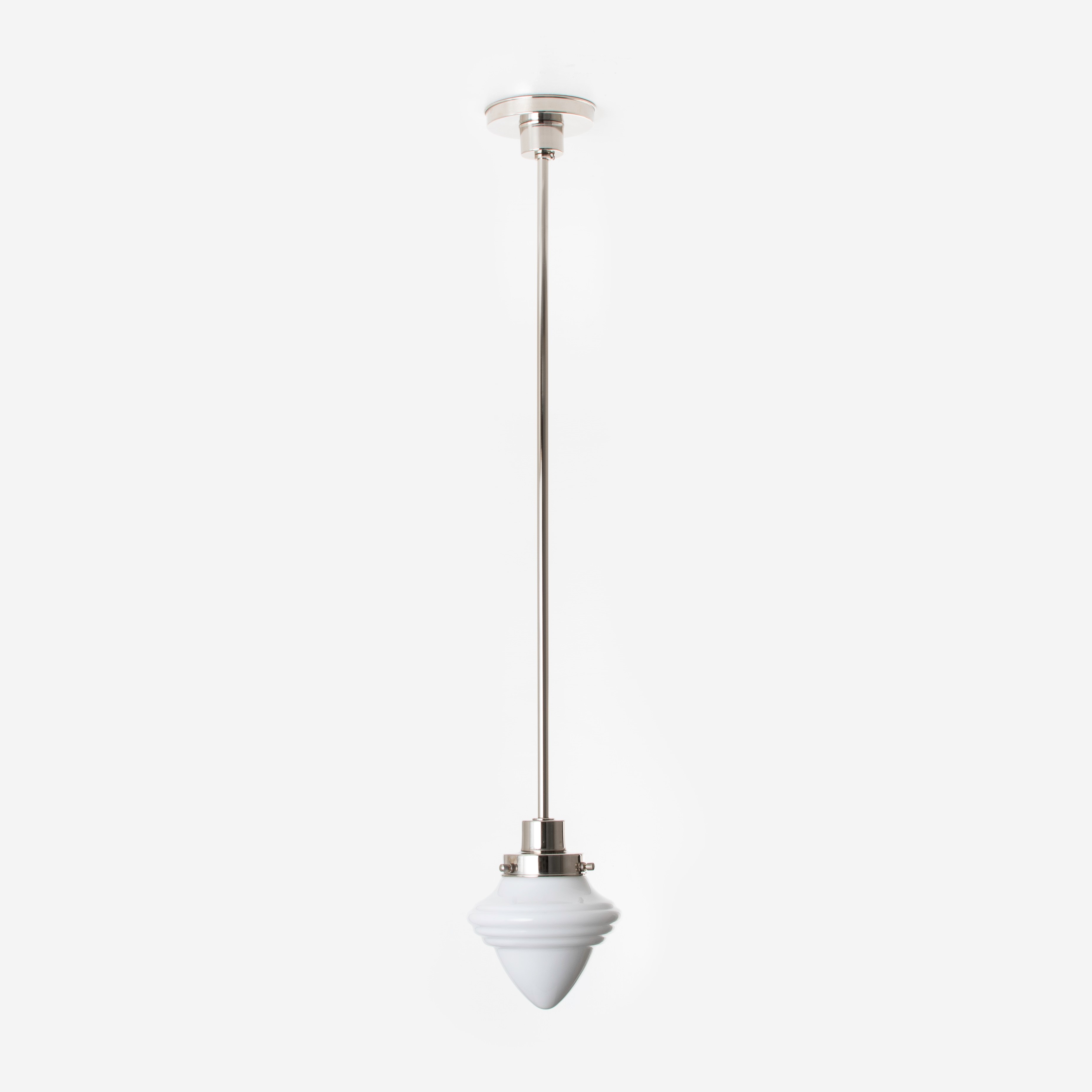 Pendant Lamp Acorn Small 20's Nickel