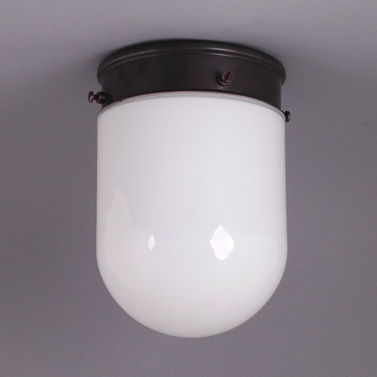 Ceiling Lamp Round Head Opal