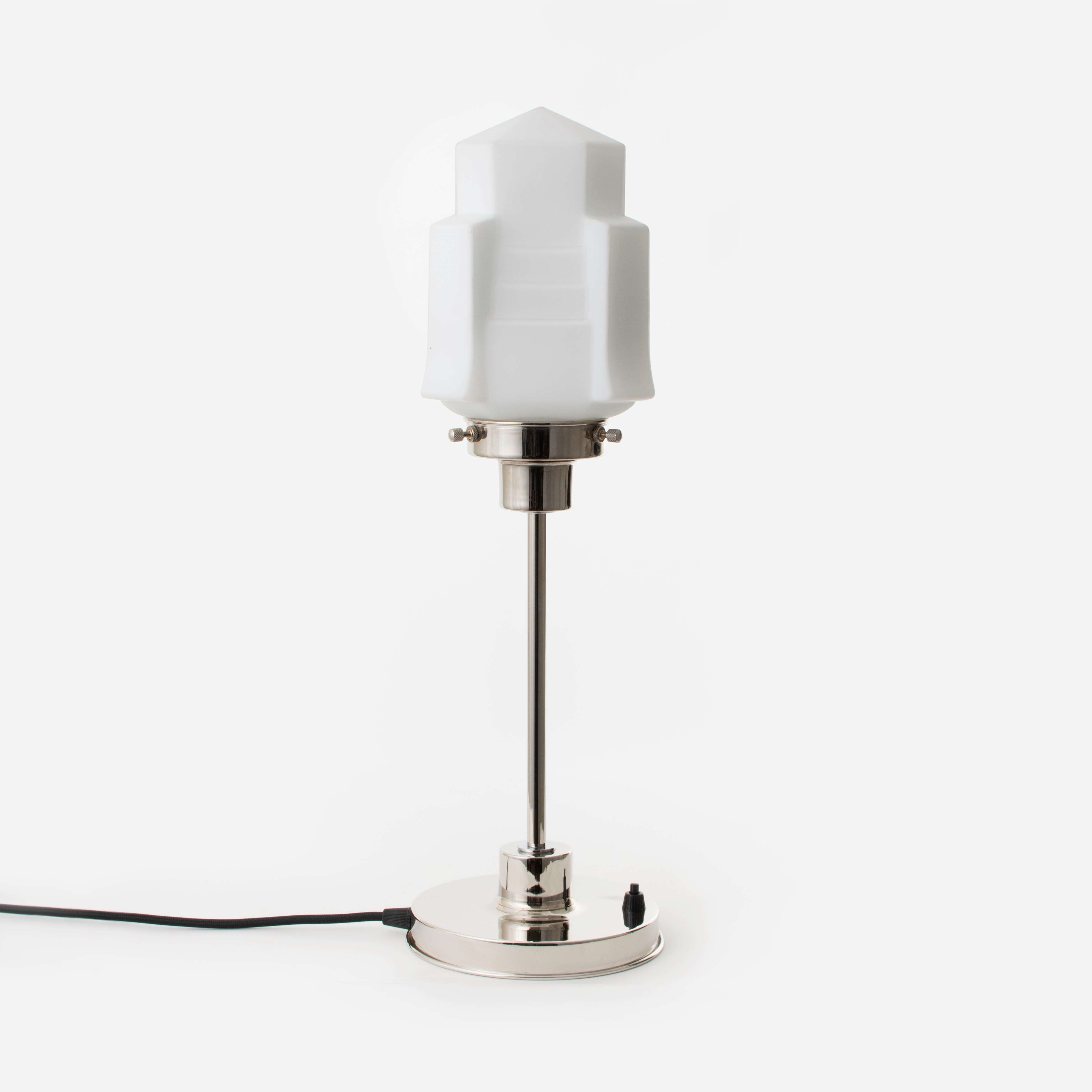 Slim Table Lamp Apollo 20's Nickel