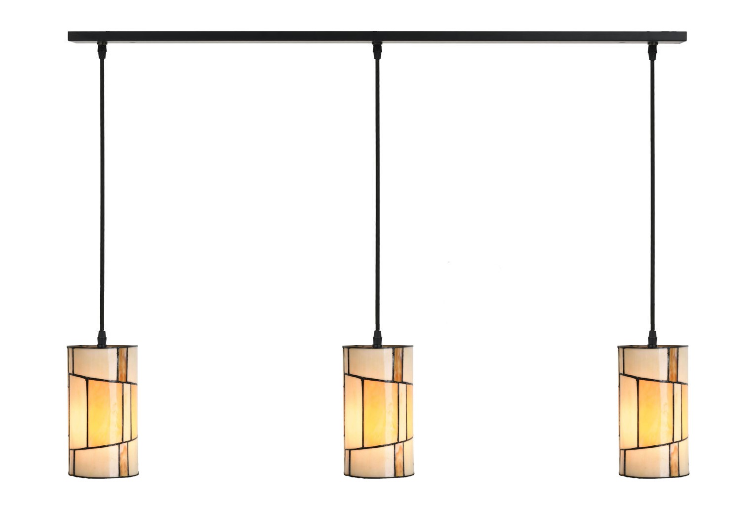 3 x Tiffany Roundabout Small with ceiling beam