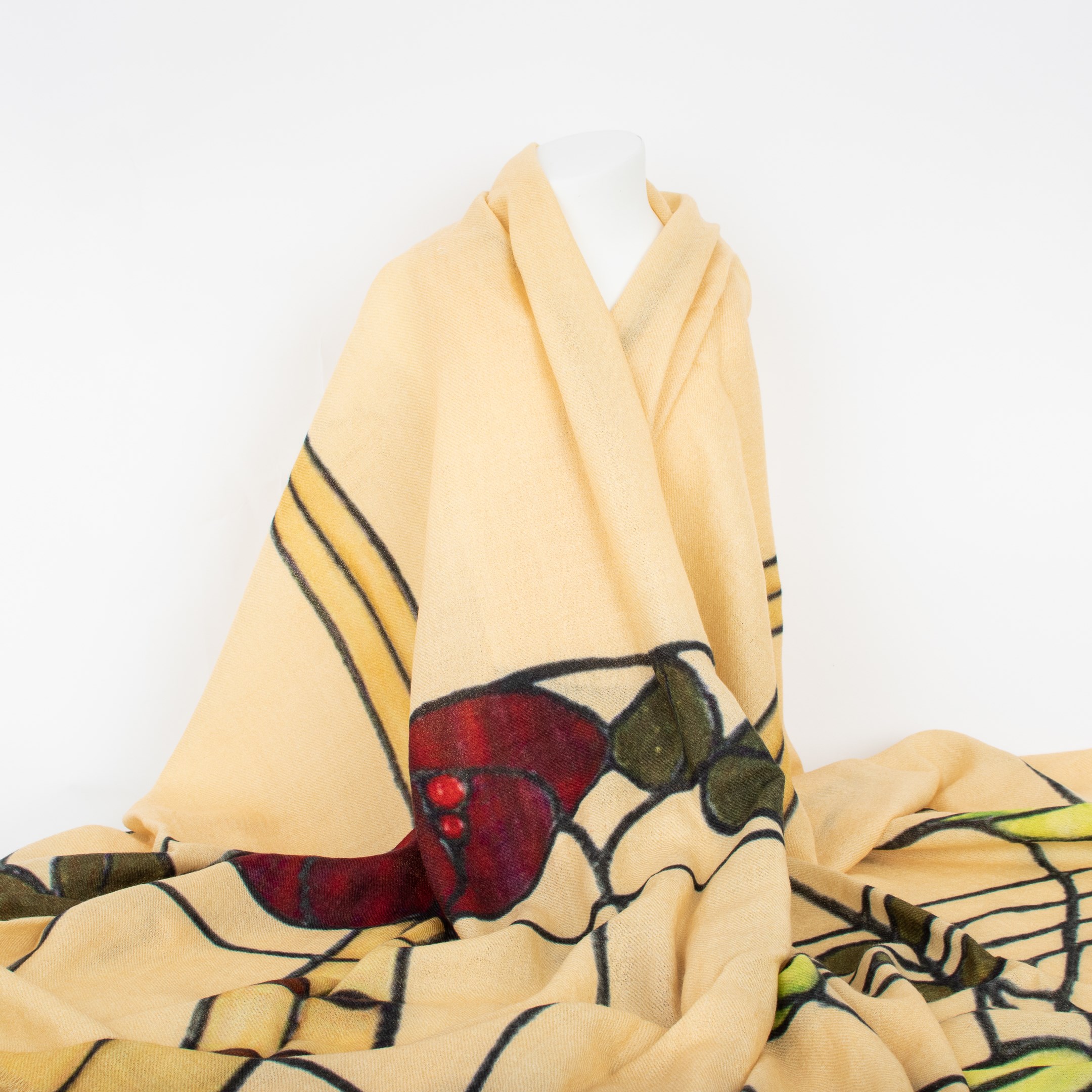 Scarf Mackintosh Rose