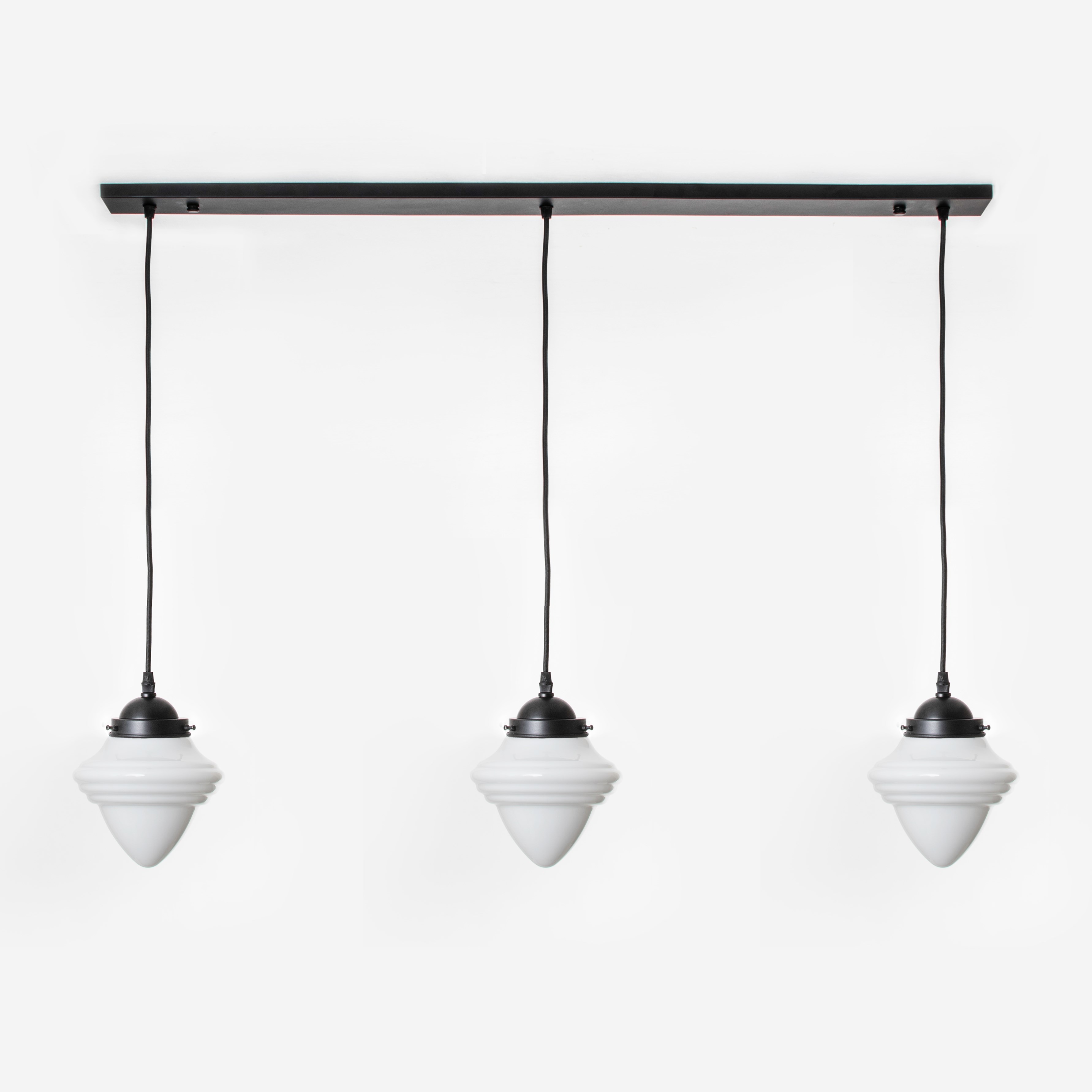 3 x Acorn Small on ceiling beam Moonlight