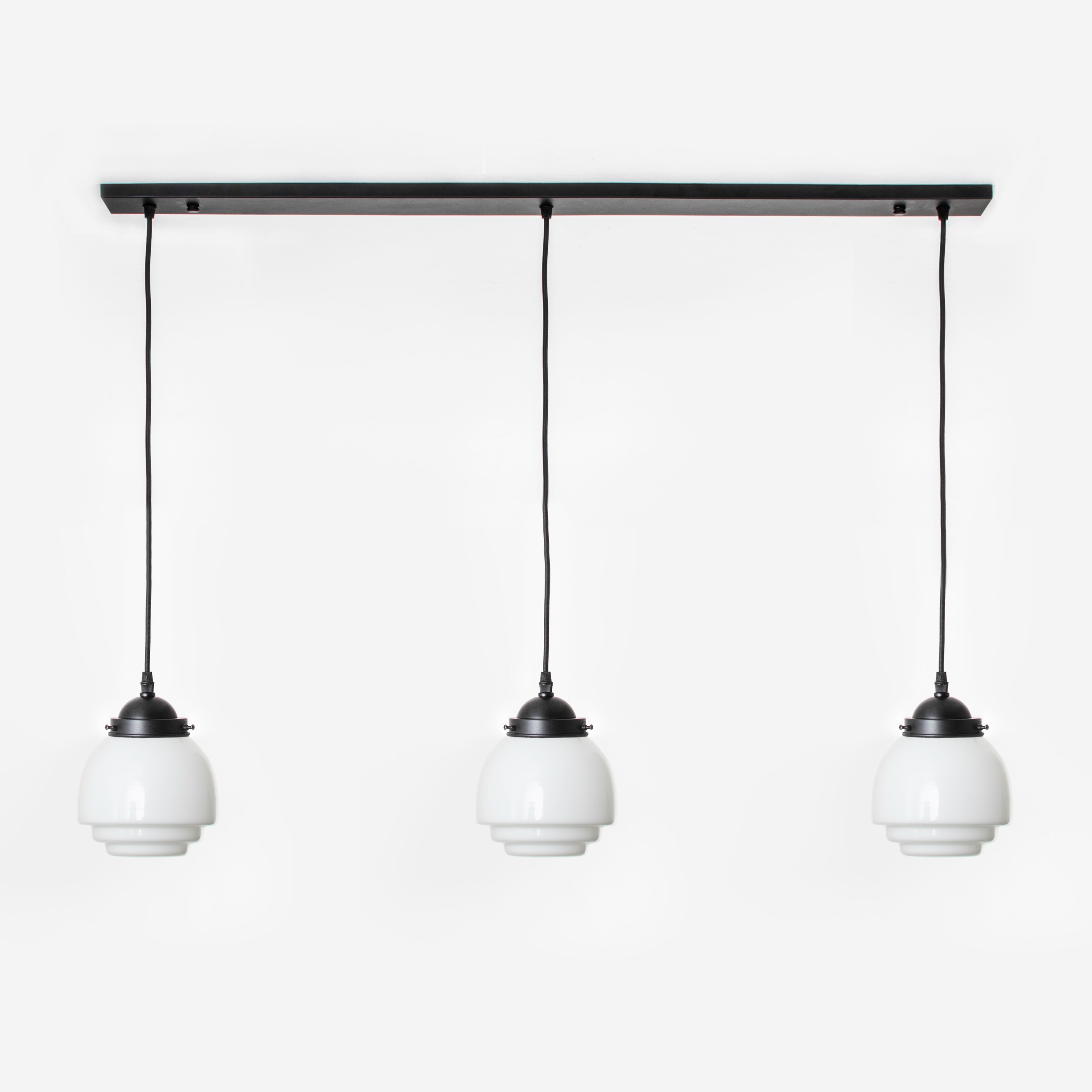 3 x Gispen Vlak on ceiling beam Moonlight
